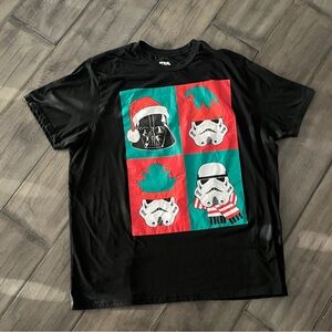 Star Wars x Mad Engine Christmas Graphic Tee - Size 4XLT